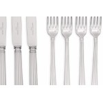 Christofle silver cutlery 'Aria' for 6 persons