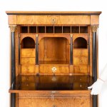 Empire-style cabinet secretary with free-standing columns
