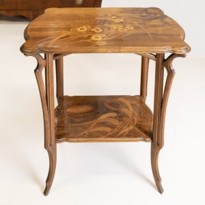 Emile Gallé Art Nouveau side table