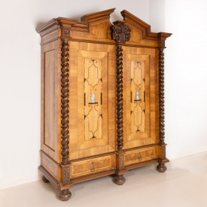 Historyczna szafka w stylu barokowym Brunszwik