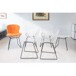 Knoll International Bertoia Chairs, design by Harry Bertoia