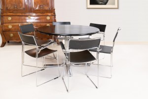 Midcentury dining room set with Arrben chairs