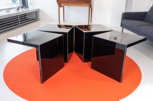Tavolino Rosenthal Studio-Line 'Domino', design di J. Wichers & A. Blomberg