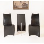 Driade Aleph tre sedie 'Ed Archer', design di Philippe Starck