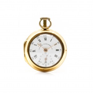 John Tucker verge pocket watch with overcase