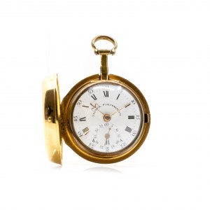 John Tucker verge pocket watch with overcase