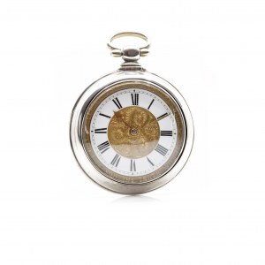 Bothamley Boston verge pocket watch with overcase