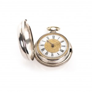 Bothamley Boston verge pocket watch with overcase