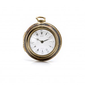 George Prior verge pocket watch with tortoiseshell case