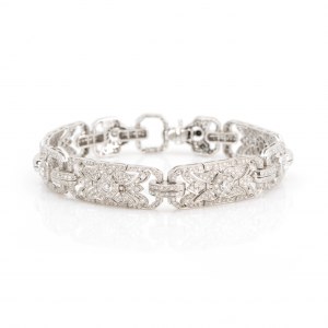 Bracelet with diamond setting