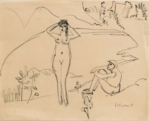 Ernst Ludwig Kirchner (1880 Aschaffenburg - 1938 Frauenkirch/Davos)