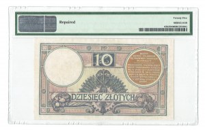 II RP, 10 zloty 15.07.1924, III EM. A PMG 25