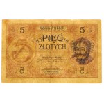 II RP, 5 złotych 28 lutego 1919 S. 54. A. -