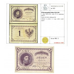 II Republic of Poland, 1 zloty 1919