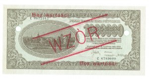 II RP, 1 milión poľských mariek 1923 C - MODEL