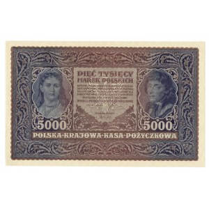 II RP, 5000 marek polskich 1920 III SERJA G
