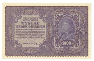 II RP, 1000 marks polonais 1919 II SERJA C