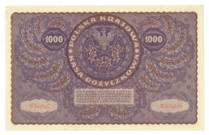 II RP, 1000 marks polonais 1919 II SERJA C