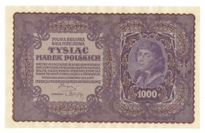 II RP, 1000 marks polonais 1919 II SERJA AB