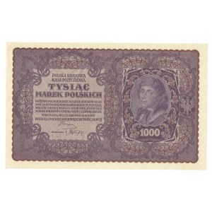 II RP, 1000 marek polskich 1919 II SERJA A