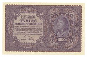 II RP, 1000 poľských mariek 1919 II SERJA A