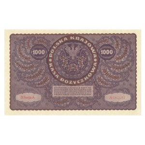 II RP, 1000 marek polskich 1919 II SERJA A