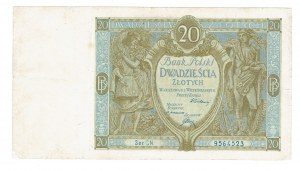 II RP, 20 zloty 1929 CN RARE.