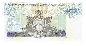 PWPW 400 zloty 1996