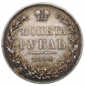 Russia, Nicola I, Rublo 1844