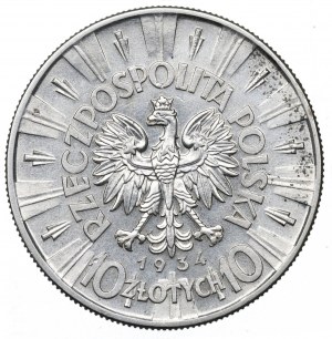 II RP, 10 zlotých 1934 Piłsudski