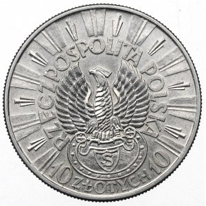 II Republic of Poland, 10 zloty 1934 Riffle eagle