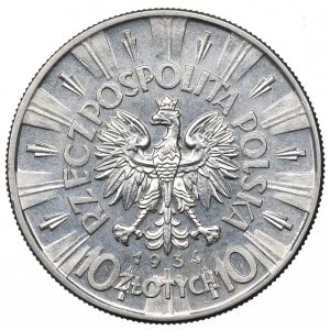 II RP, 10 zloty 1934 Piłsudski