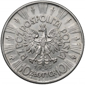 II RP, 10 zloty 1937 Piłsudski