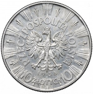 II RP, 10 zlotých 1938 Piłsudski