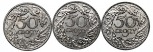 Second Republic, Set of 50 pennies 1938