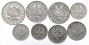 II RP, Set of 10 inferior - 1 zloty