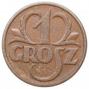 II Republic of Poland, 1 groschen 1931