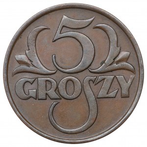 II RP, 5 groszy 1928