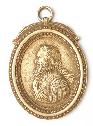 Francia, copia di un medaglione con l'effigie di Enrico IV