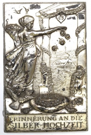 Germany, Silver jubilee plaque