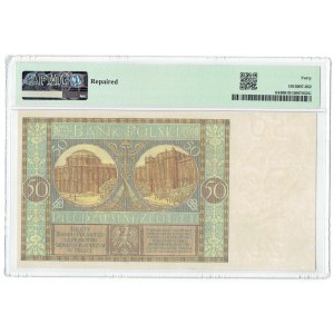 II RP, 50 złotych 1925 - AG - PMG 40