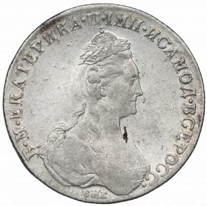 Russia, Caterina II, Rublo 1780 ИЗ