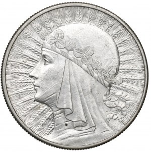 II RP, 10 zloty 1932 BZM Tête de femme