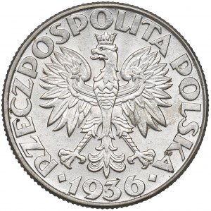 II RP, 2 złote 1936 Żaglowiec