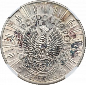 II Republic of Poland, 5 zloty 1934 - NGC AU55