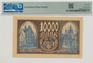 Gdansk, 10,000 Mark 1923 - PMG 66EPQ