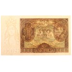 II RP, 100 zloty 1934 BM. additional watermark X - PMG 64