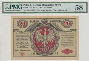 GG, 20 mkp 1916 - Obecné - PMG 58
