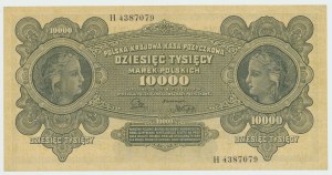 II RP, 10 000 polských marek 1923 H