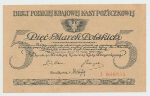 II RP, 5 Polish marks 1919 J